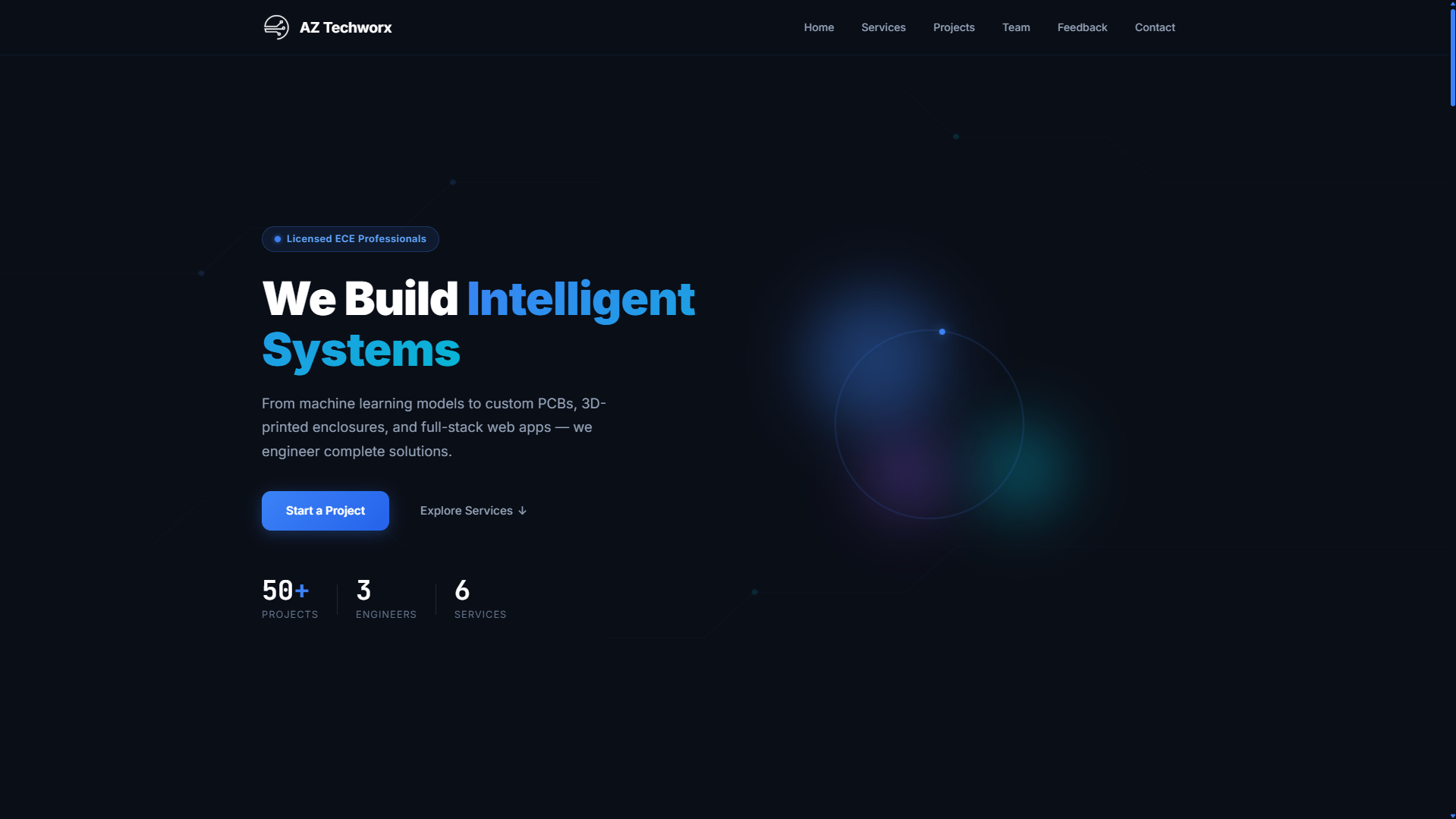 AZ Techworx Professional Website